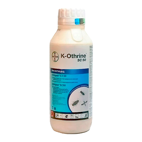 К-Отрин СК 50 / K-Othrine SC 50 инсектоакарицидное средство 1 литр флакон
