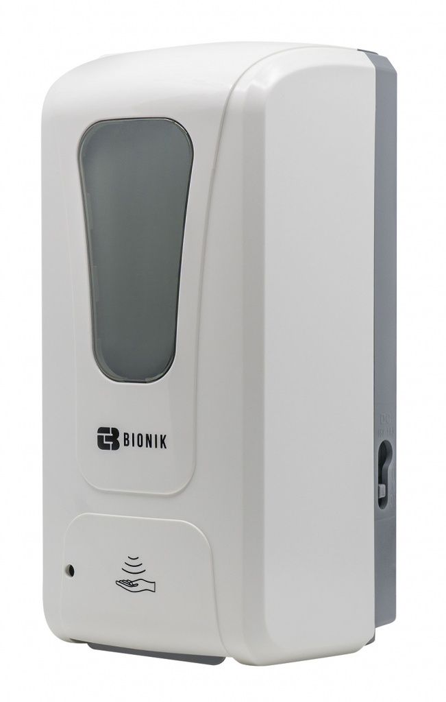 Сенсорный дозатор / диспенсер для антисептика BIONIK модель BK1032S на 1 литр