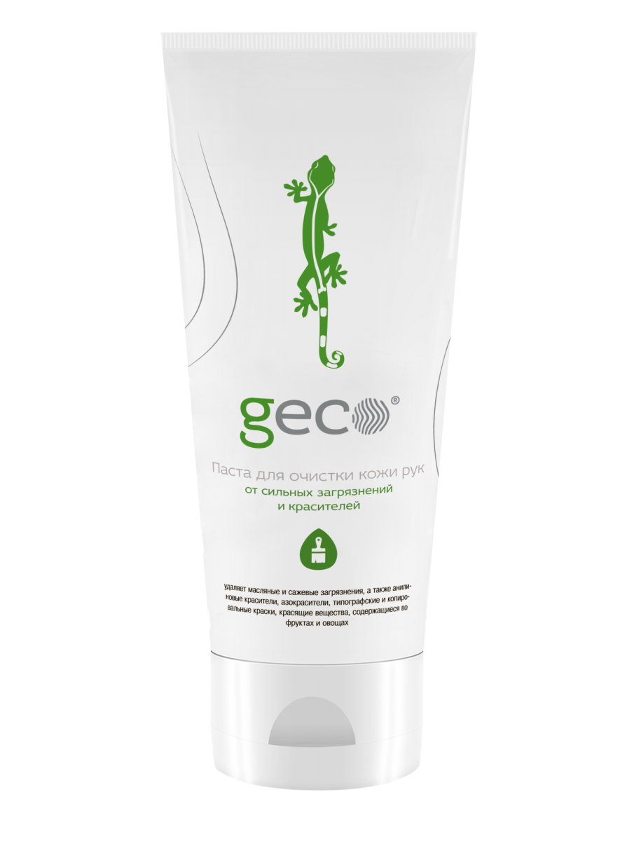 Паста GECO для очистки кожи от красителей 200мл. Паста GECO для очистки кожи от красителей 200мл.