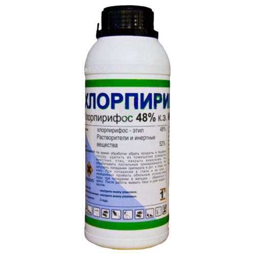 Хлорпиримарк инсектоакарицидное средство флакон 1 литр Хлорпиримарк инсектоакарицидное средство флакон 1 литр