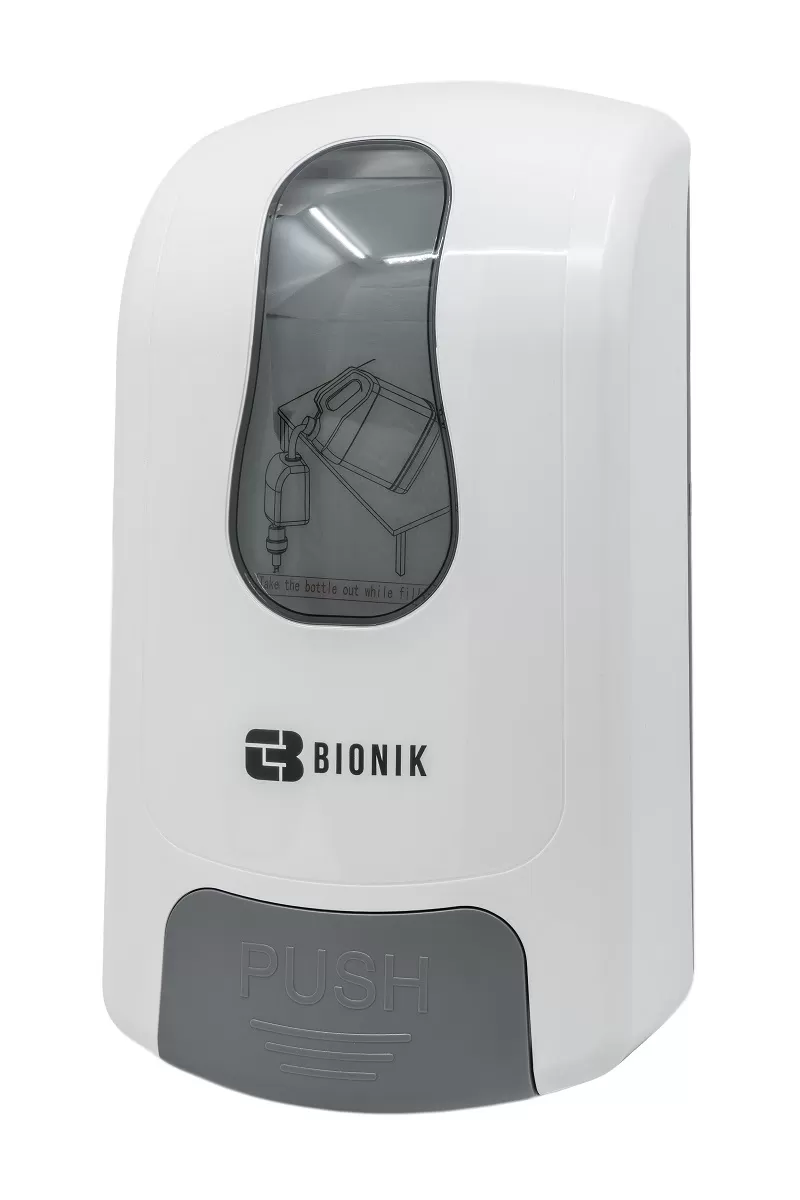 Дозатор / Диспенсер для антисептика BIONIK модель BK1072 на 1 литр