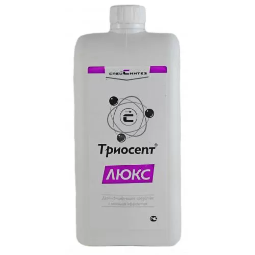 Триосепт-Люкс дезсредство с моющим эффектом 1 л. Триосепт-Люкс дезсредство с моющим эффектом 1 л.