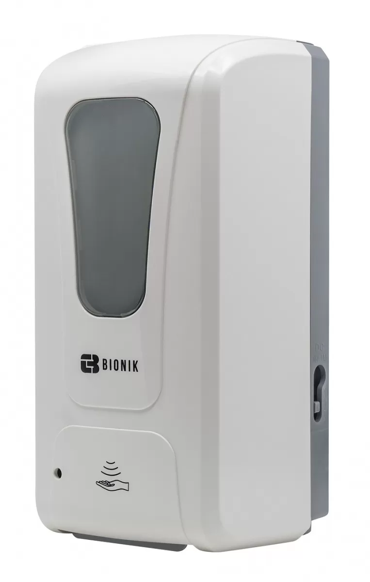 Сенсорный дозатор / диспенсер для антисептика BIONIK модель BK1032S на 1 литр