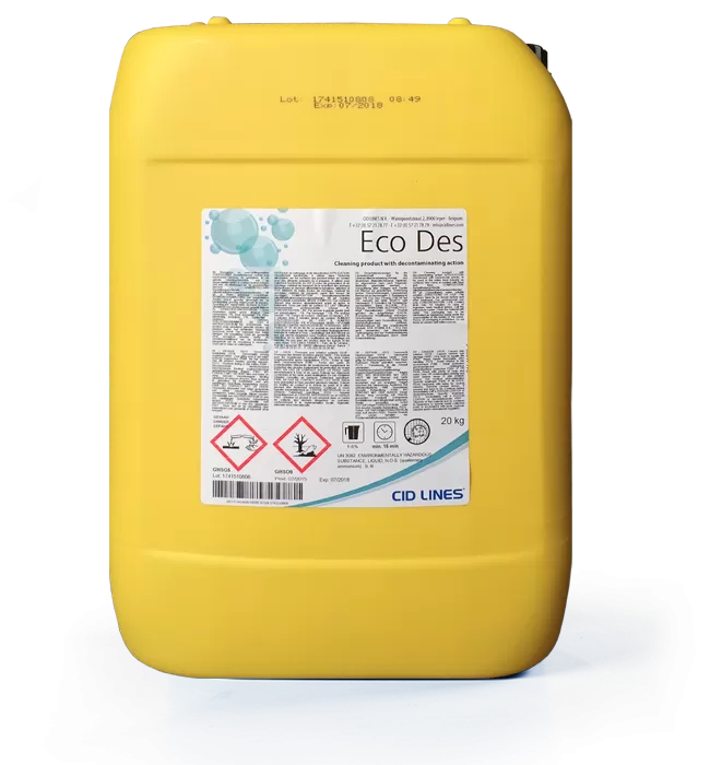 Эко-Дез (Eco-Des) профессиональное нейтральное дезинфицирующее средство канистра 20 кг
