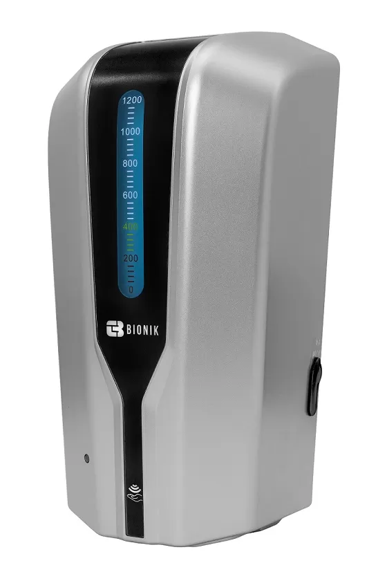 Сенсорный дозатор / диспенсер для мыла / антисептика BIONIK модель BK1071 на 1,2 литра